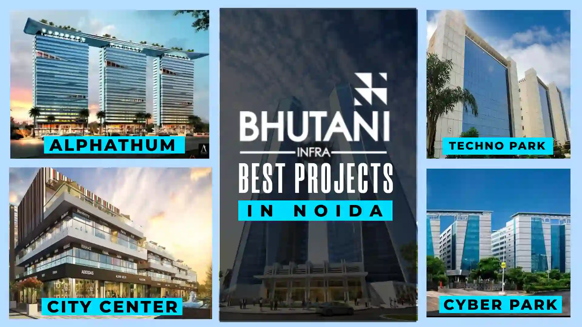 Bhutani Top Commercial Projects in Noida