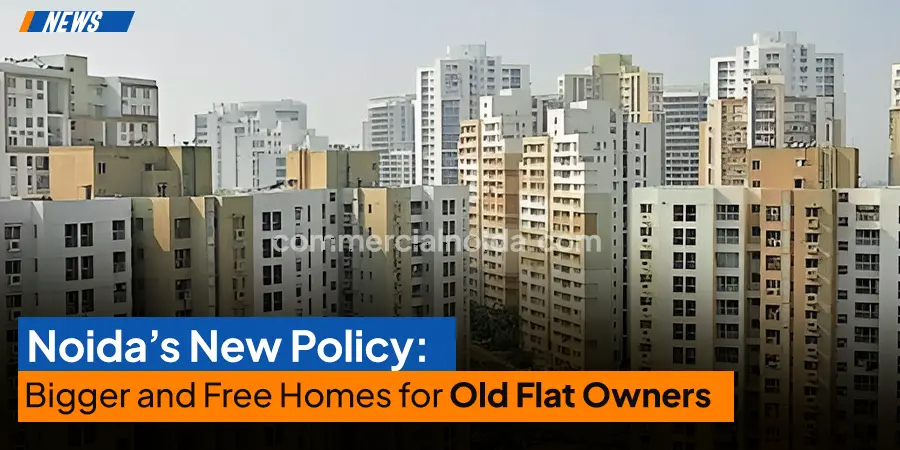 Noida’s New Policy: Bigger and Free Homes for Old Flat Owners