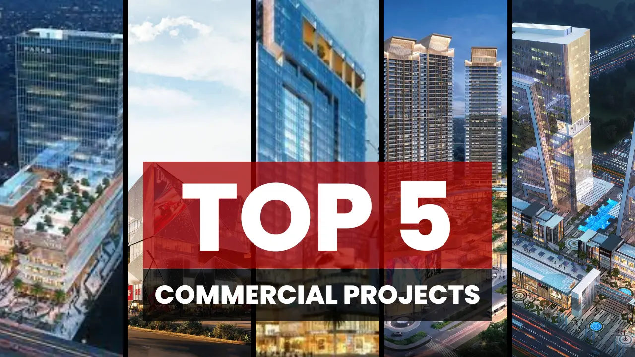 Top 5 Under Construction commercial projects along the Noida Expressway