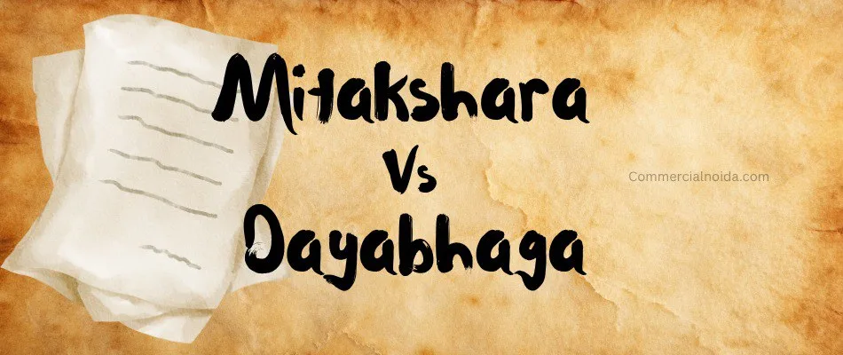  Mitakshara and Dayabhaga Property System in Hindu Law