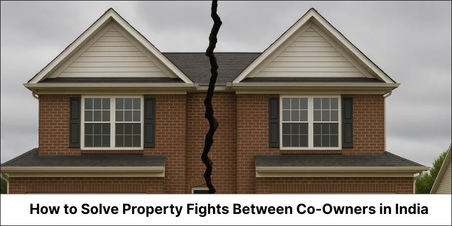 How to Solve Property Fights Between Co-Owners in India