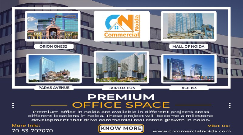 Upcoming Premium Office Space For Investment In Noida