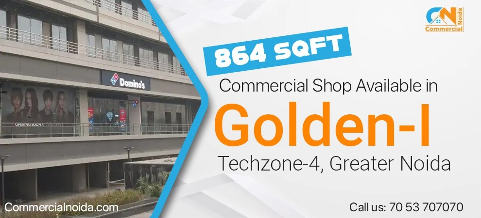 shop for rent in golden I greater noida