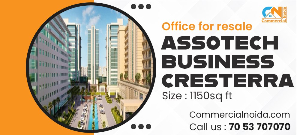 1150 sqft office space for resale in Assotech 